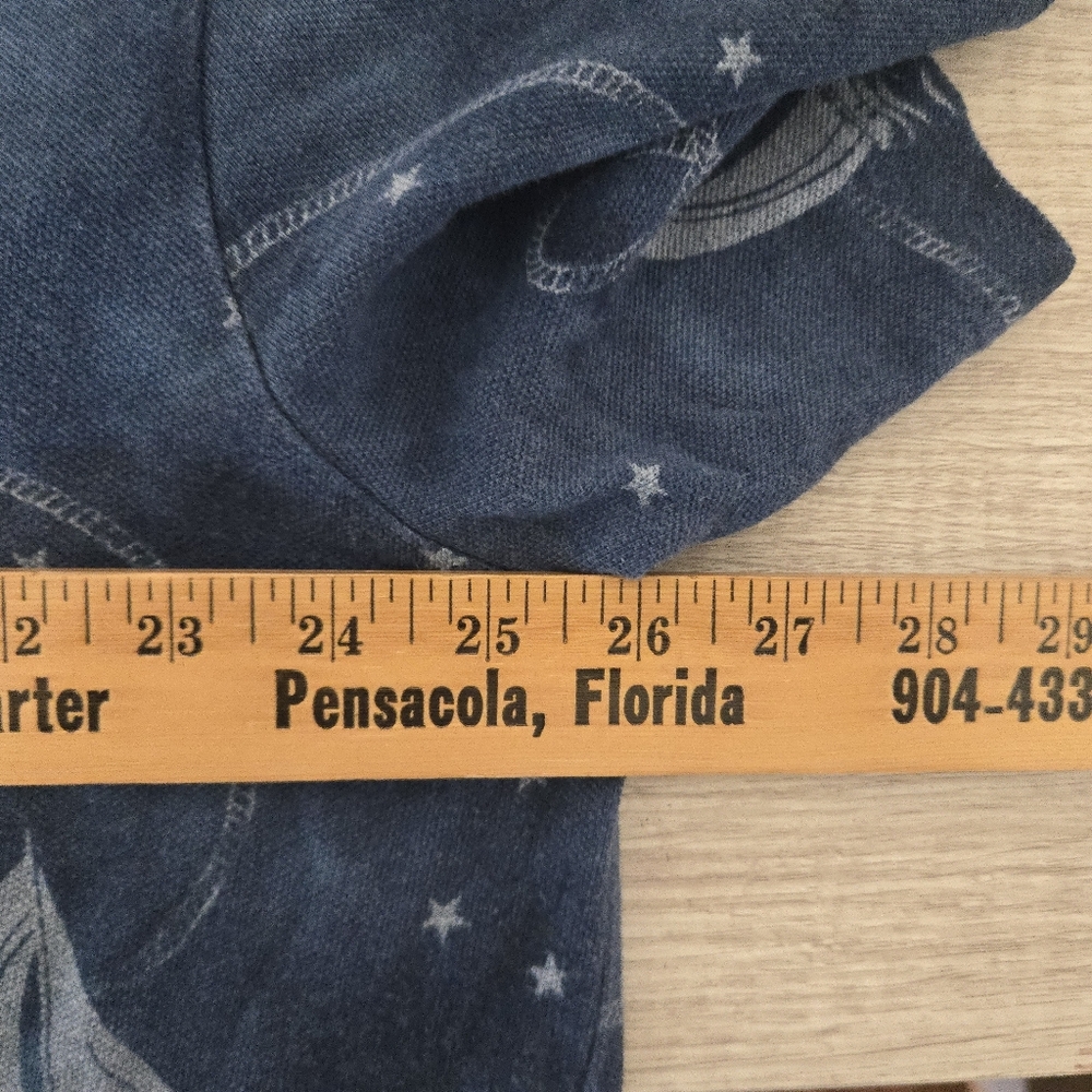 Polo Ralph Lauren Nautical Ocean Voyage Sailboat Blue Mens 3XLT Big and Tall - Picture 5 of 6
